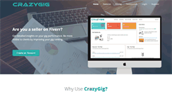 Desktop Screenshot of crazygig.com